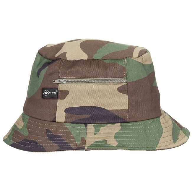 MFH Cappello da pesca, legno