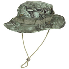 MFH GI Bush Αμερικανικό Καπέλο Rip stop με Κορδόνι, hunter-green