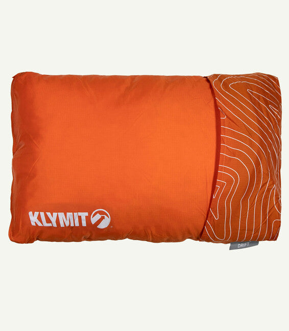 Klymit Drift Pillow Large cuscino da viaggio, arancione