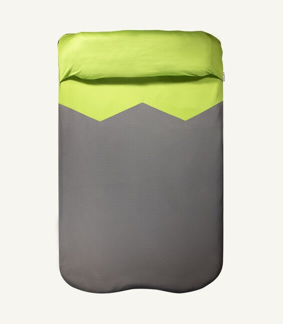 Klymit Coperta protettiva e doppio lenzuolo a V per navicella, grigio-verde