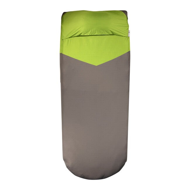 Klymit Luxe V Sheet XL Copertura protettiva per, grigio-verde