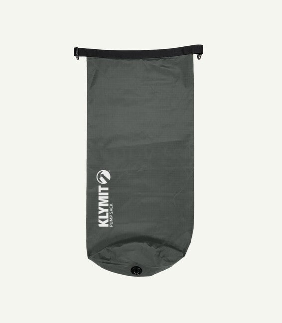 Klymit Sacco gonfiabile con valvola a ribalta, grigio
