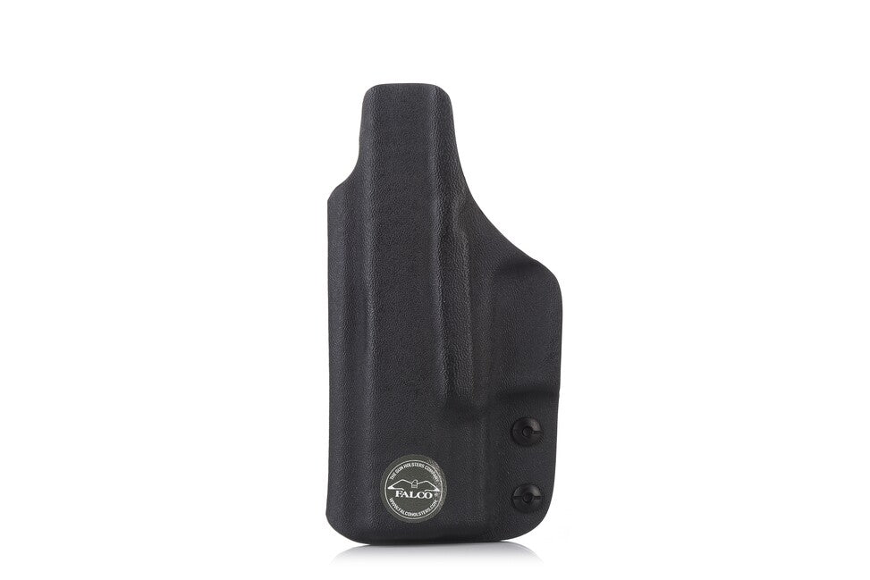 Falco Walther P22 fondina IWB in kydex all'interno della cintura, nera destra