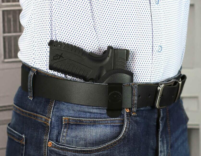Falco Smith IWB fondina in nylon per interno pantaloni Walther PPK calibro 380, neri autentico