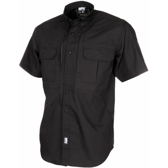 MFH Professional Attack t-shirt teflonata, nero
