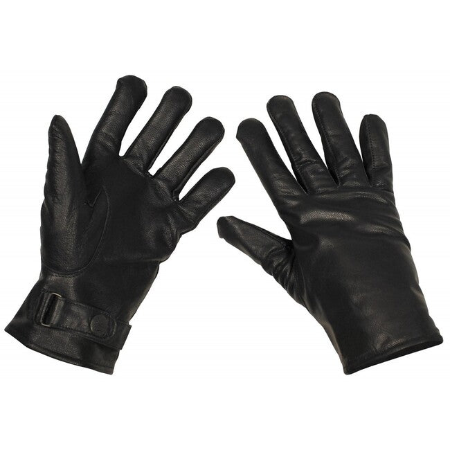 MFH Guanti in pelle BW, neri