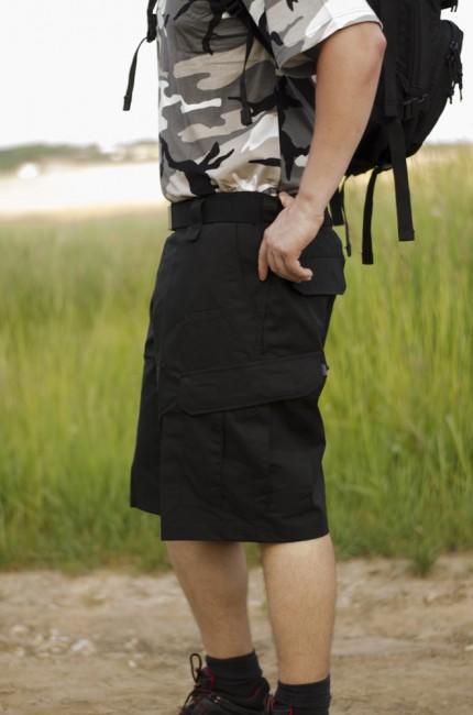 Helikon-Tex Rip-Stop CPU pantaloncini, nero