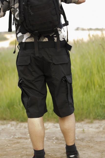 Helikon-Tex Rip-Stop CPU pantaloncini, nero