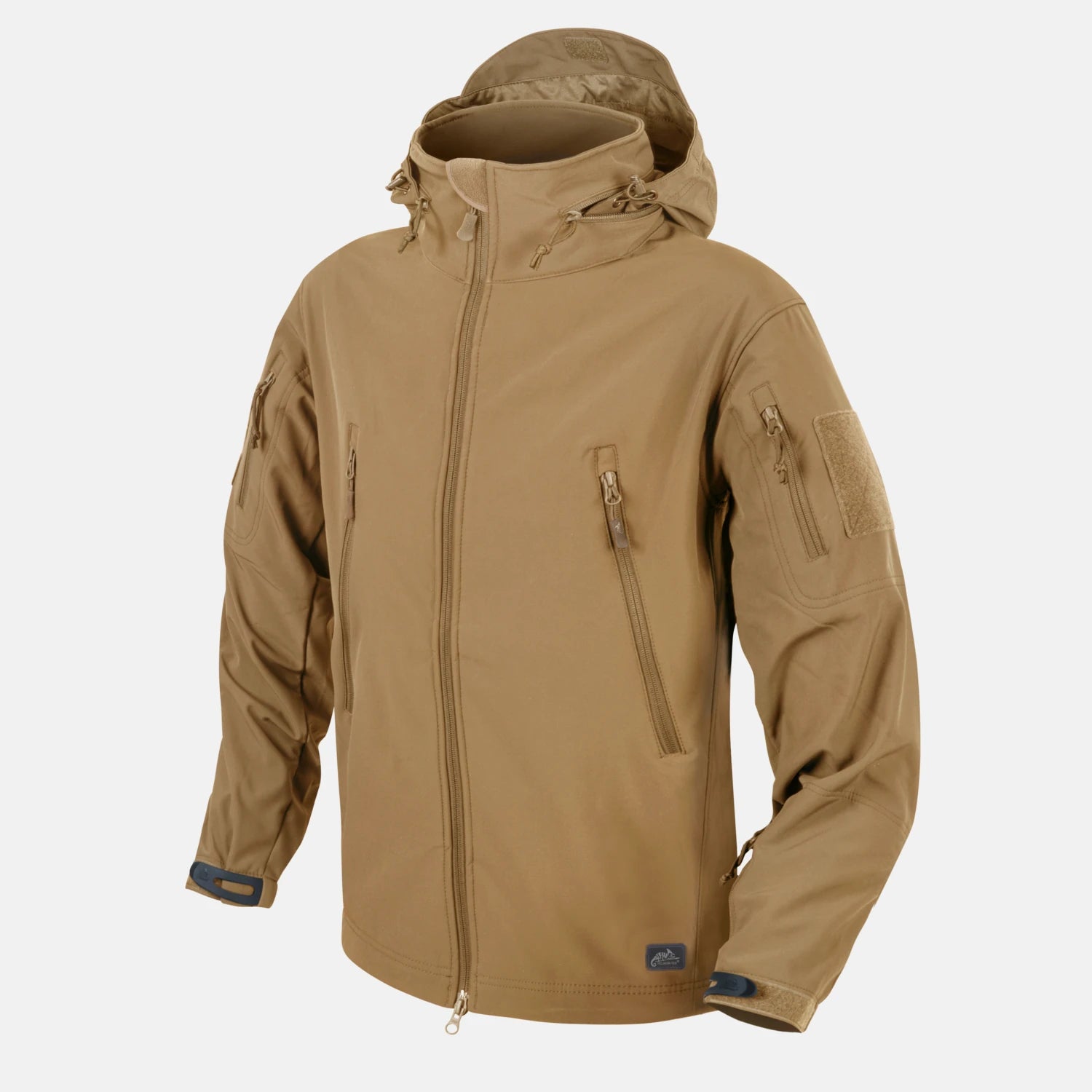 Helikon-Tex GUNFIGHTER Bunda Shark Skin, Ash Grey – kapucňa