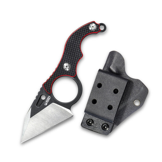 Kubey Hippocampi coltello con lama fissa