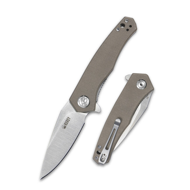 Kubey Cadmus coltello di chiusura tan