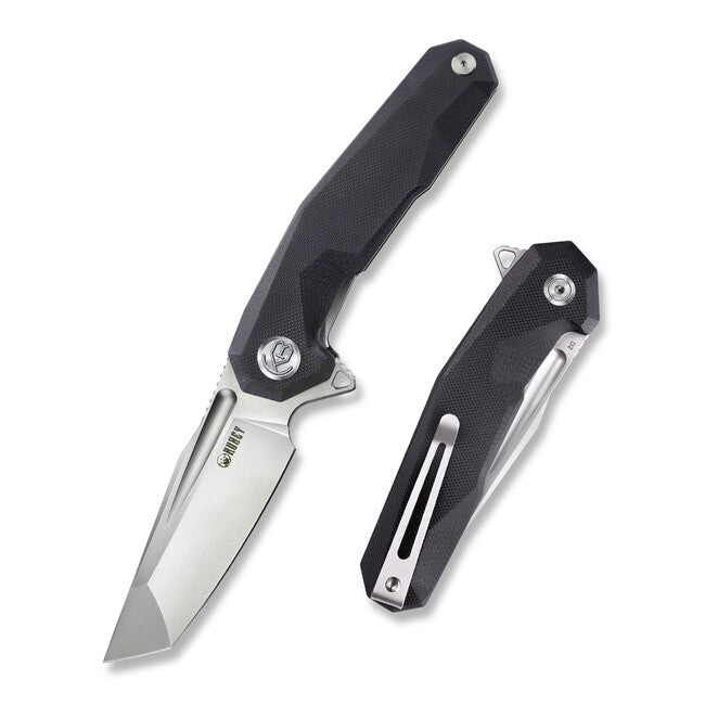 Kubey Carve coltello di chiusura (D2) black g10