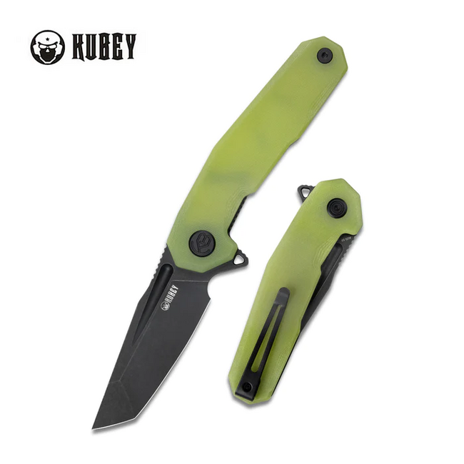 Kubey Carve coltello da chiusura, giallo