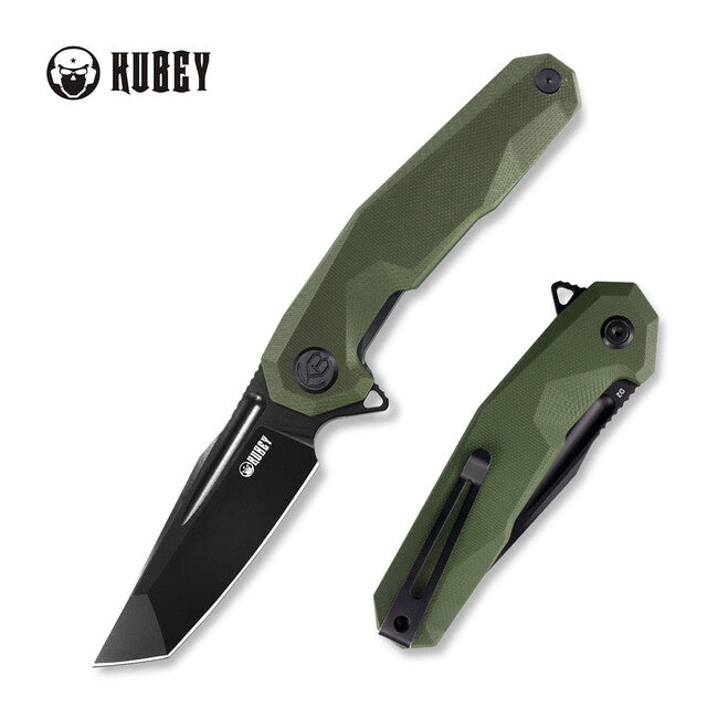 Kubey Carve coltello di chiusura, verde