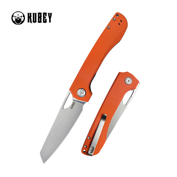 Kubey Elang coltello di chiusura, orange g10
