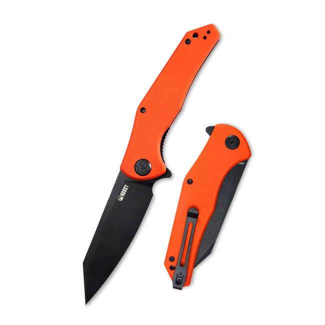 Kubey Flash coltello, acciaio aus 10, arancione