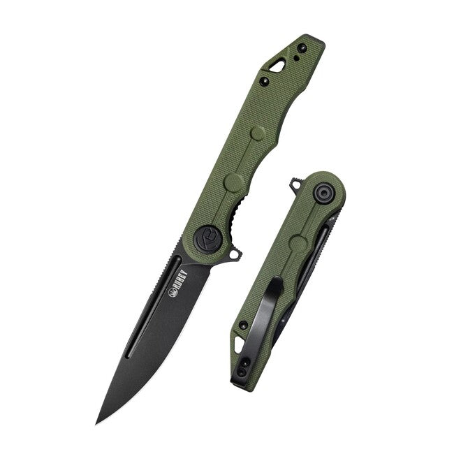 Kubey Mizo coltello pieghevole, verde & nero