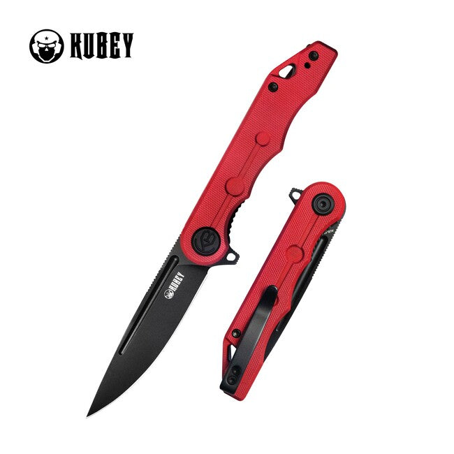 Kubey Mizo coltello pieghevole, rosso & nero