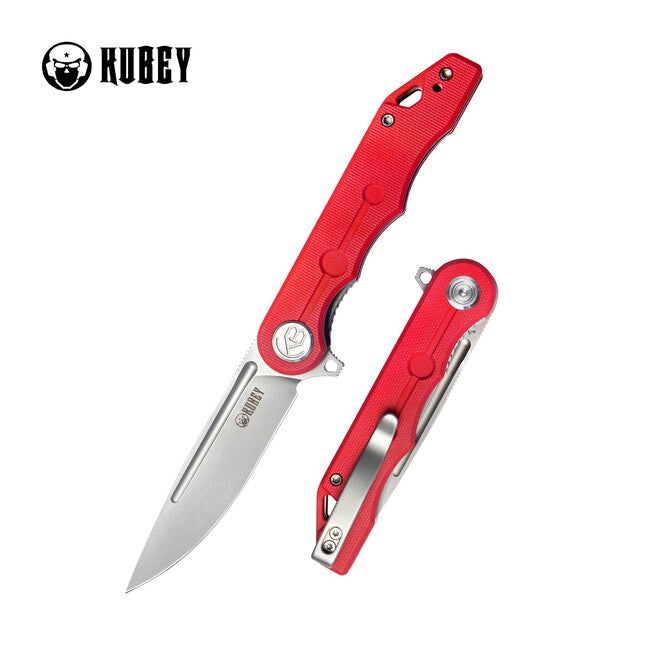 Kubey Mizo coltello da chiusura, red g10