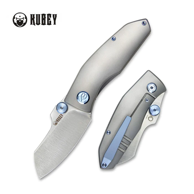 Kubey Monsterdog coltello di chiusura in titanio