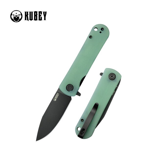Kubey NEO coltello di chiusura Outdoor, giada e nero