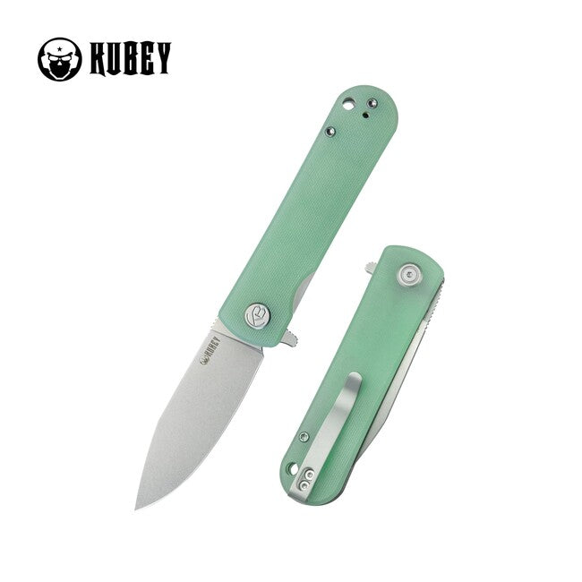 Kubey NEO coltello di chiusura outdoor Jade g10