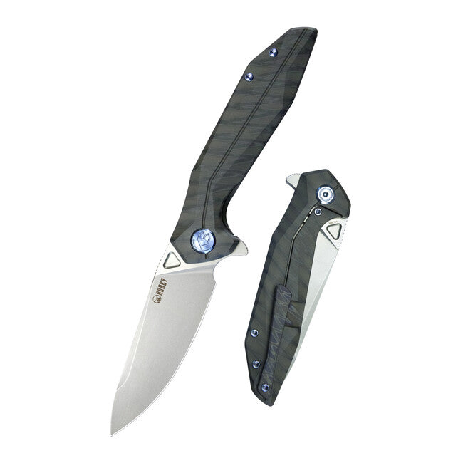 Kubey Nova coltello di chiusura, flame titanium