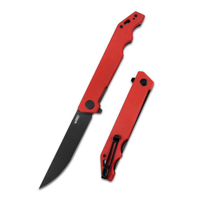 Kubey Pylades coltello di chiusura, rosso/nero