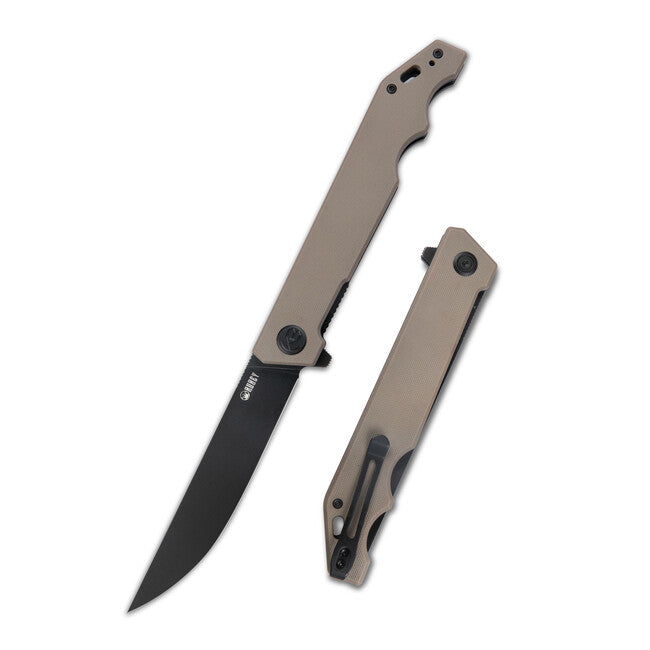 Kubey Pylades coltello tan&black