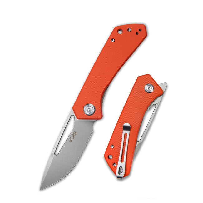 Kubey Thalia coltello di chiusura, orange G10