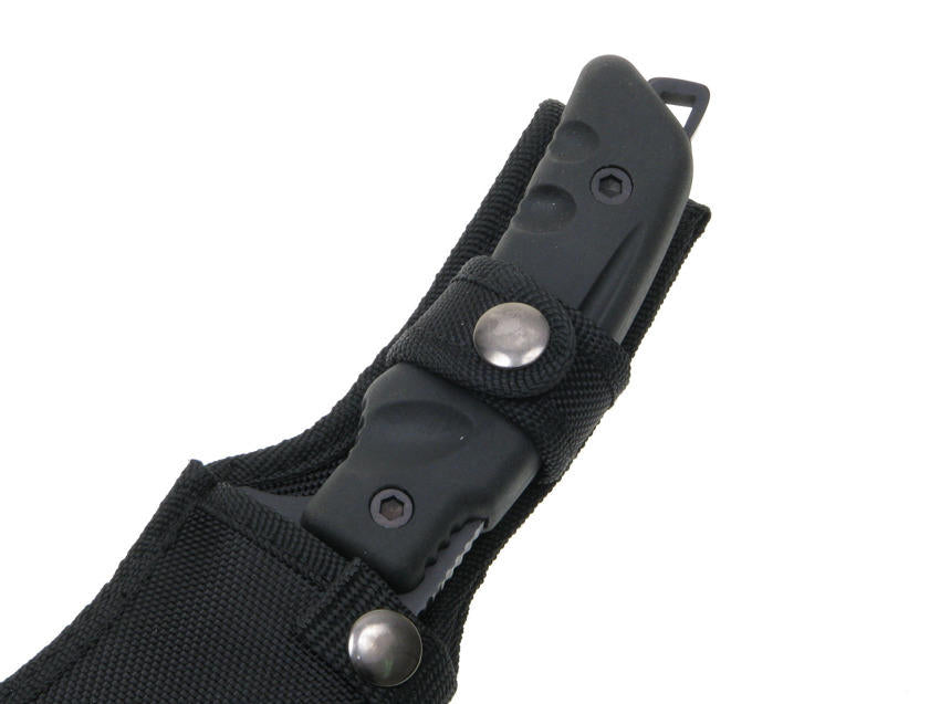 MFH machete kukri, nera con fodero