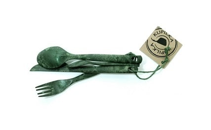 Kupilka Cutlery posate da campeggio, verde
