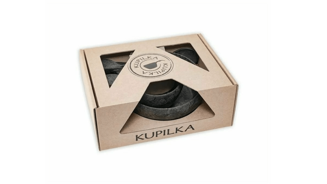 Kupilka Junior set di piatti da viaggio, nero
