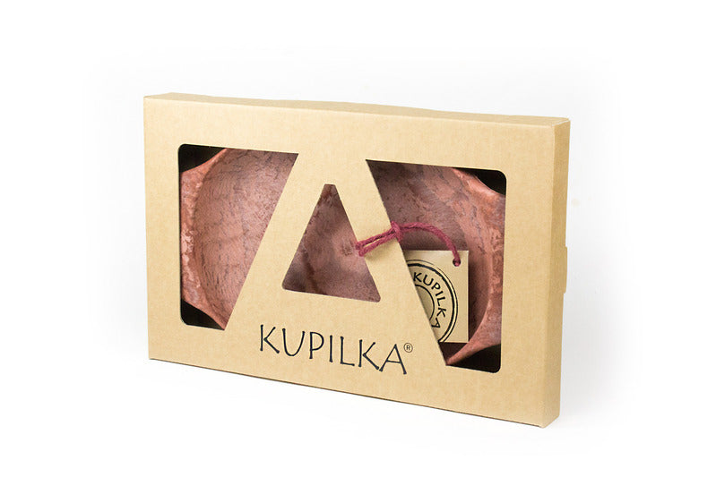 Kupilka 44 piatto basso con involucro, rosso