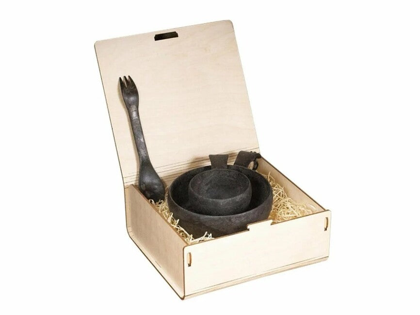 Kupilka Set di piatti, nero