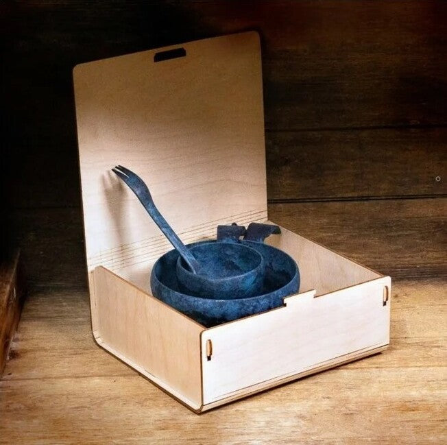 Kupilka Set di piatti, blu