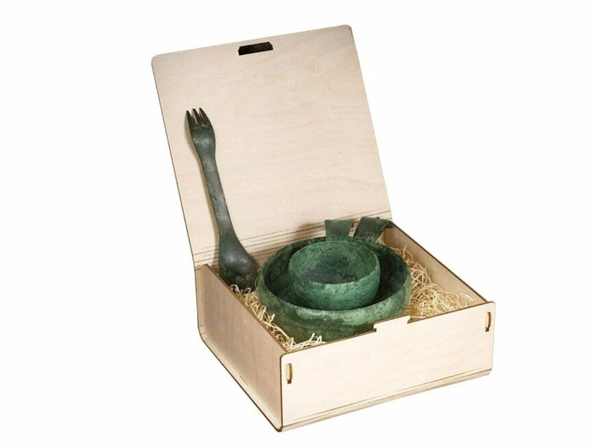 Kupilka Set di piatti, verde