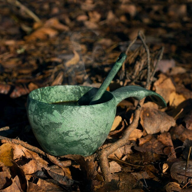 Kupilka Tazza con cucchiaio, 210 ml, verde