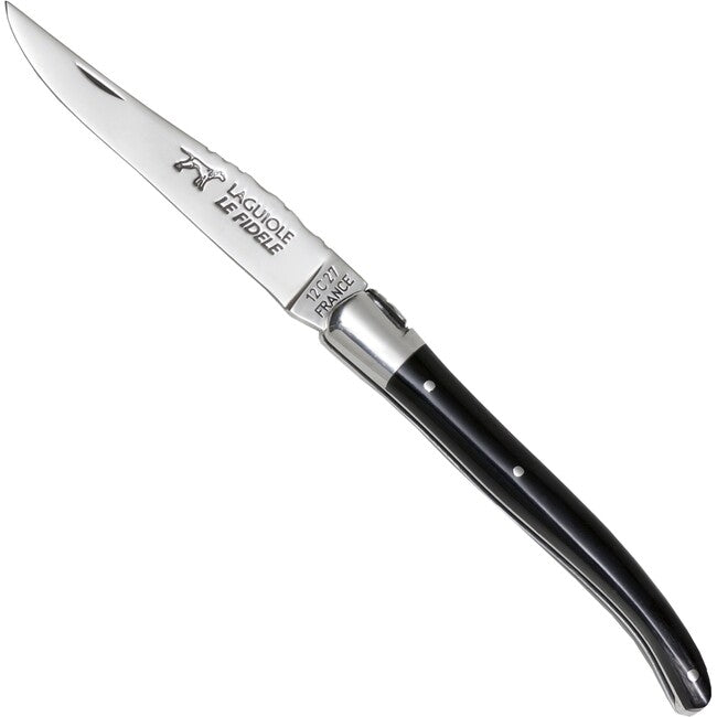 Laguiole le Fidele Coltello tascabile Laguiole Bufallo Horn Kl 85 mm