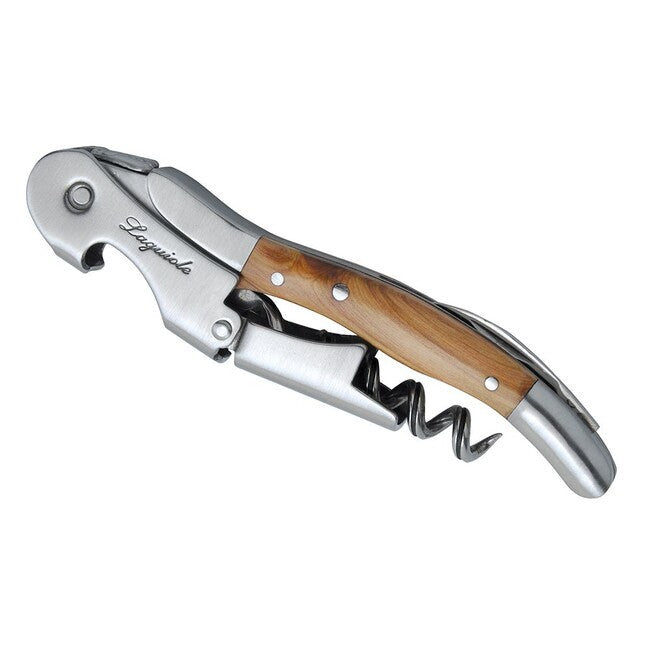 Laguiole DUB506 coltello da cameriere con manico in legno di ginepro