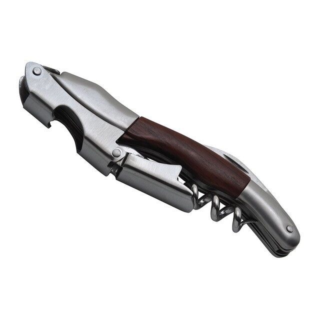 Laguiole DUB507 coltello da cameriere professionale con manico in resina (imitazione palissandro)