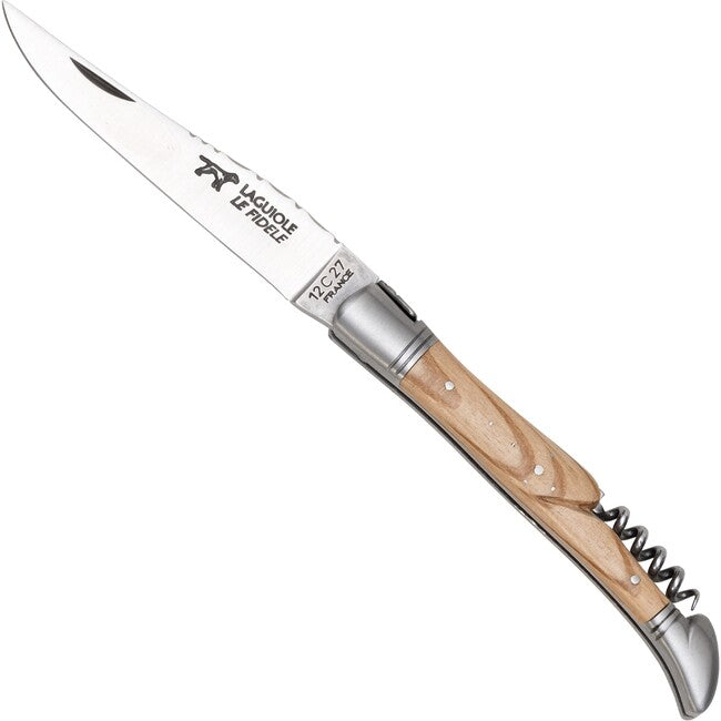 Laguiole le Fidele Coltello tascabile Laguiole Eiche Korkenzieher