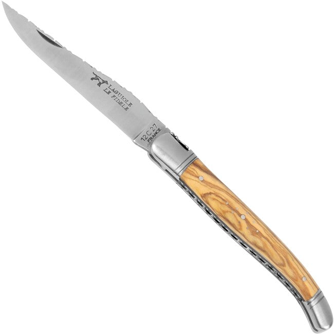 Laguiole le Fidele Coltello tascabile Laguiole geschmLegno d'ulivo