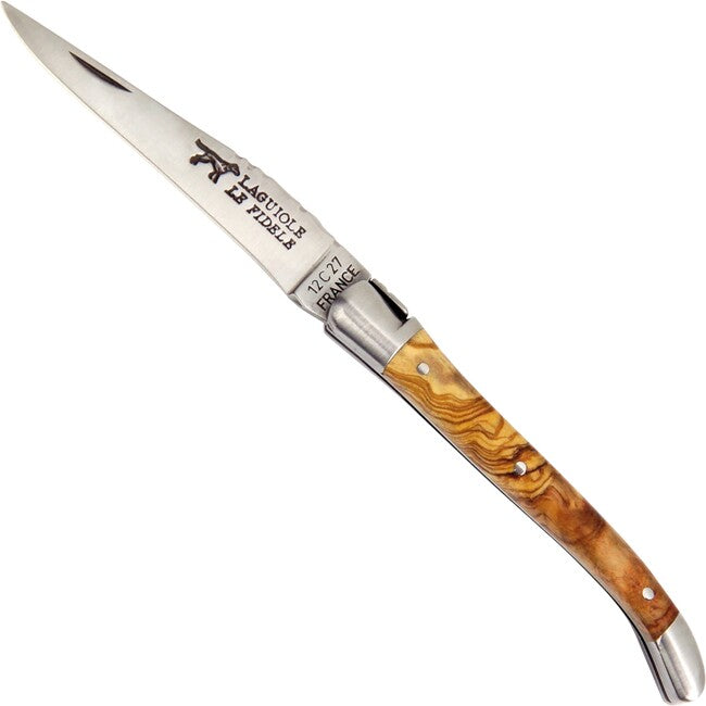 Laguiole le Fidele Coltello tascabile Laguiole, Olivo, 8cm