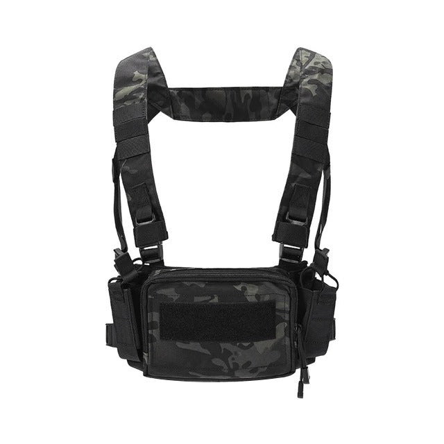 DRAGOWA Tactical Zero gilet leggero, CP nero