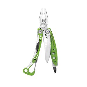 Leatherman Skeletool multitool, verde rosso