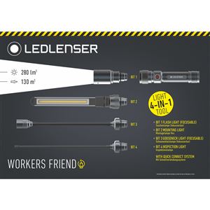 Ledlenser Amico dei Lavoratori apparecchio