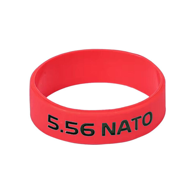 Leguon Volt nastro elastico per identificazione del caricatore 5.56 mm, rosso-nero
