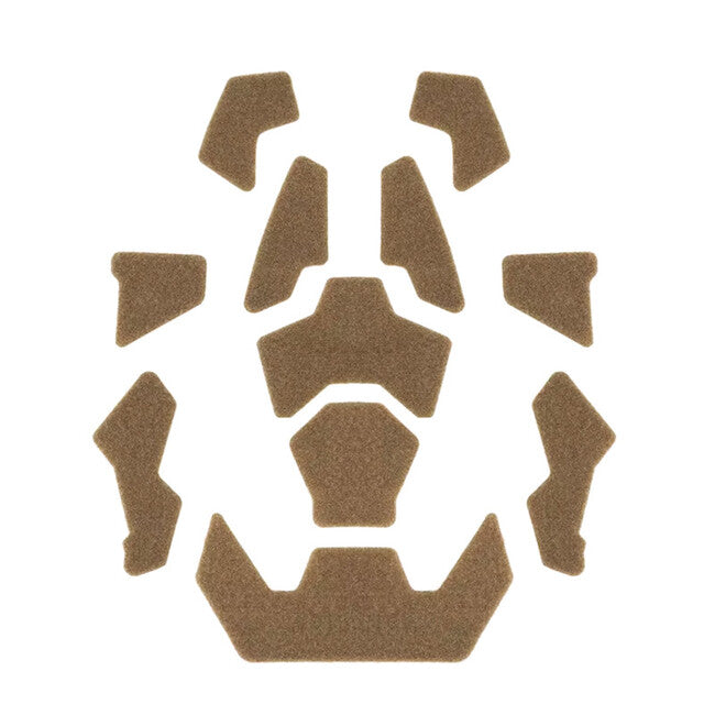 Leguon Patch set di velcro per casco, coyote