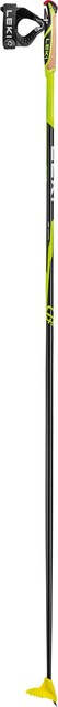 Leki CC 450 bastoncini da sci di fondo, giallo neon/nero-bianco